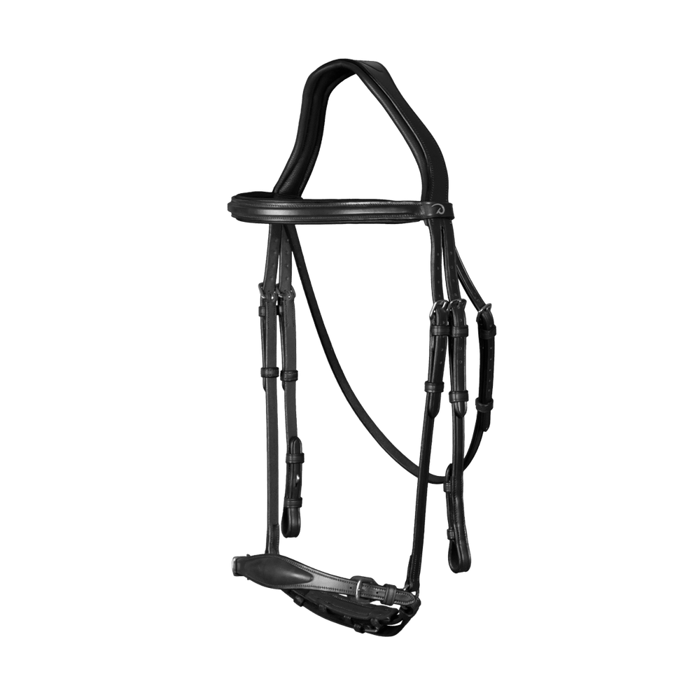 Trense mit verstellbarem hannoverschem Reithalfter