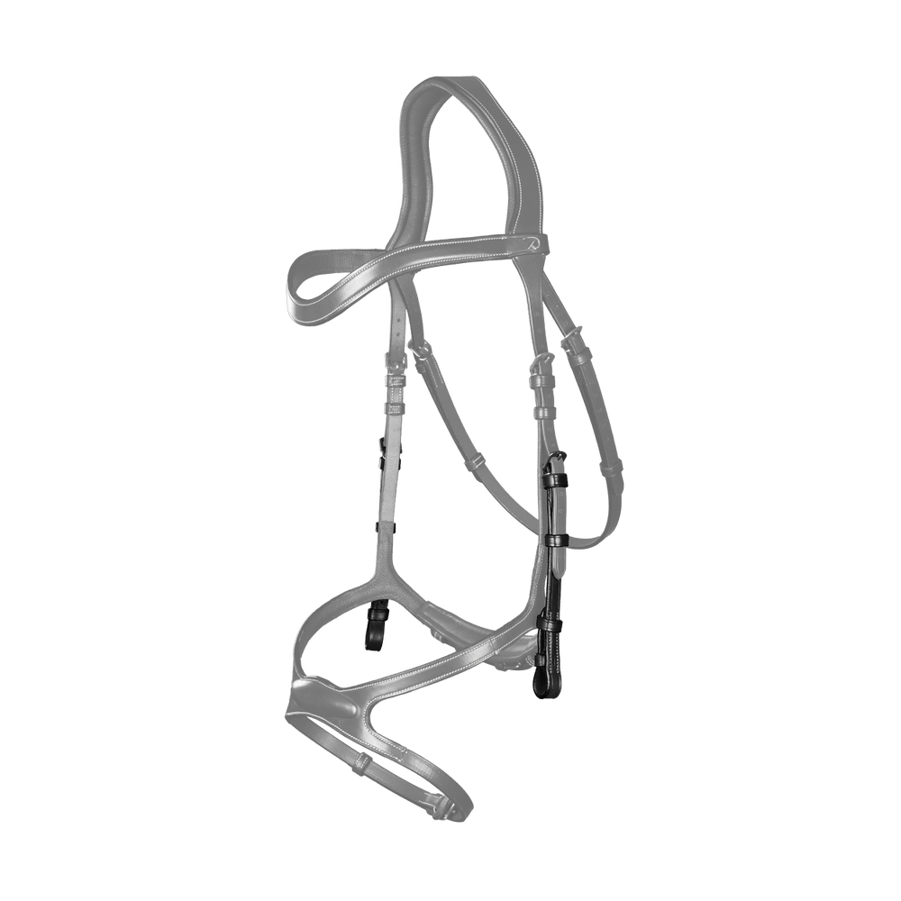 Backenstücke für Kopfstück mit 1 Riemen