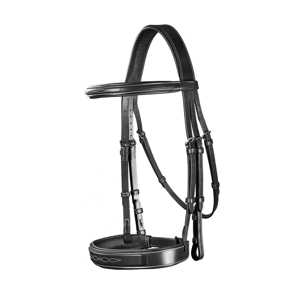 Hunter Trense mit breitem englischem Reithalfter