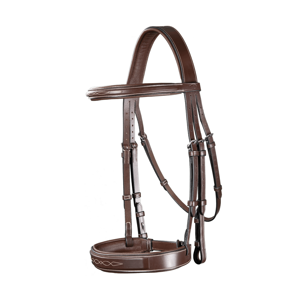Hunter Trense mit breitem englischem Reithalfter
