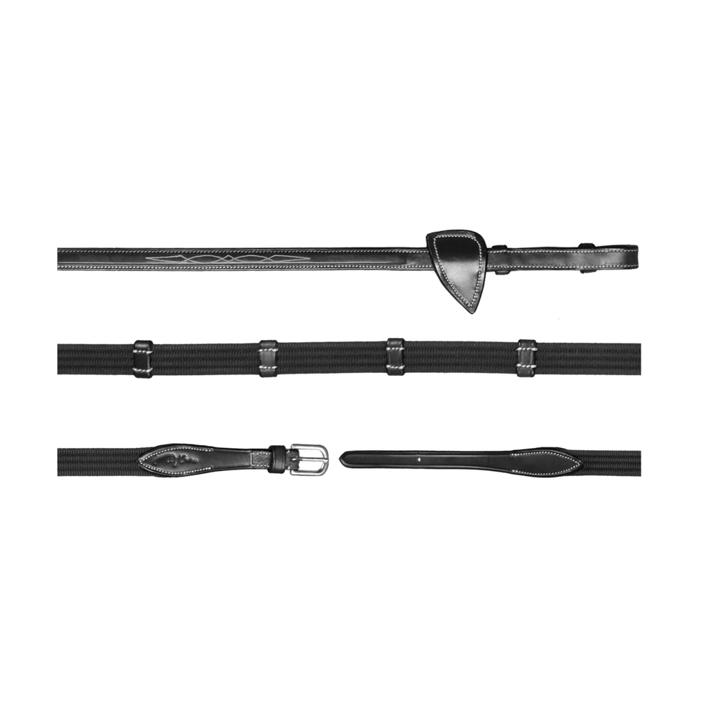 Gurtzügel mit 9 Lederstegen 5/8" 16mm