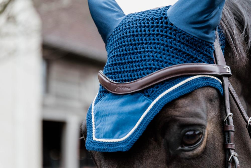 Fliegenhaube Wellington Basic Velvet - Kentucky Horsewear