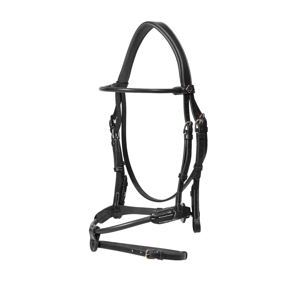 Trense mit runden Lederdetails