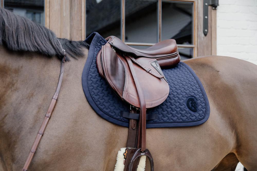 Schabracke Plaited 3D Logo Springen - Kentucky Horsewear