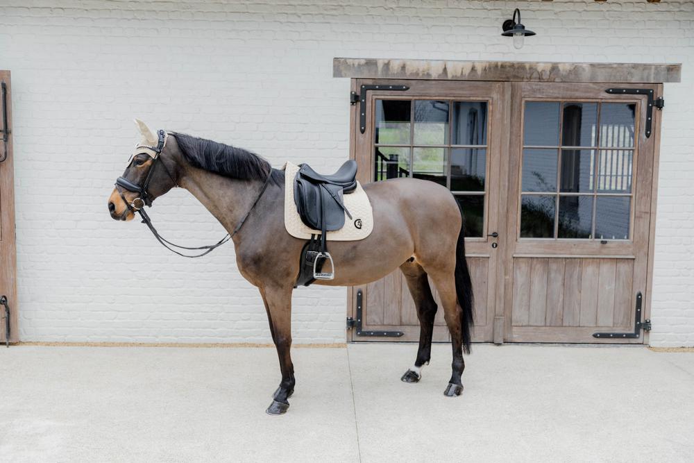 Schabracke Plaited 3D Logo Dressur - Kentucky Horsewear