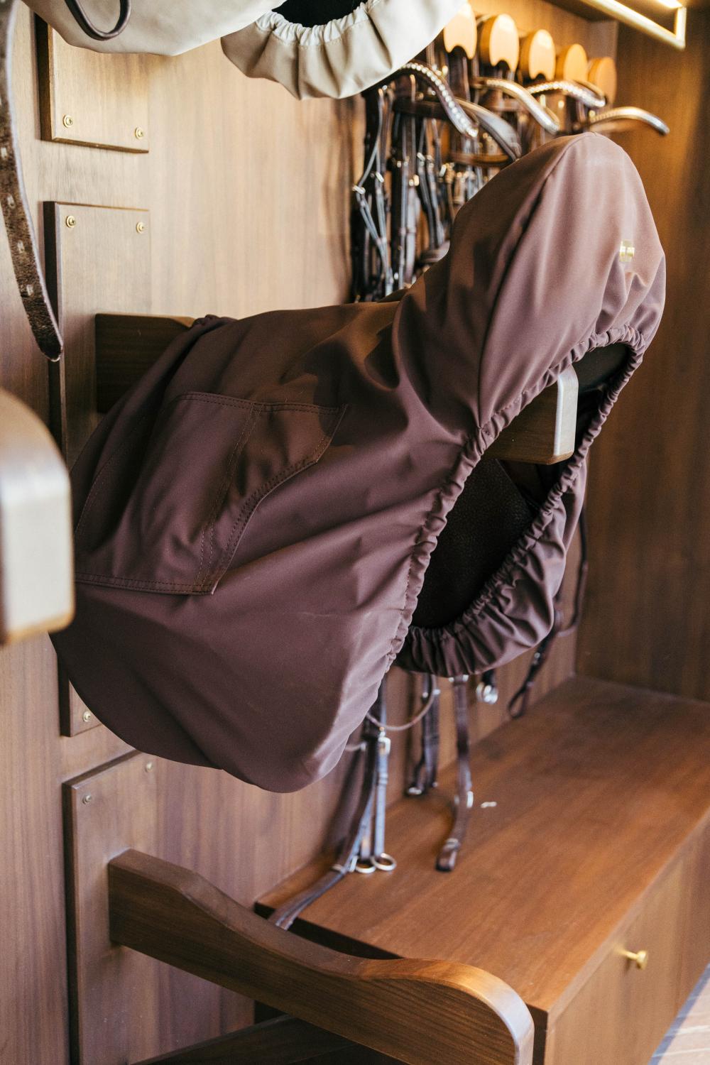 Sattelschoner Springen Braun - Kentucky Horsewear