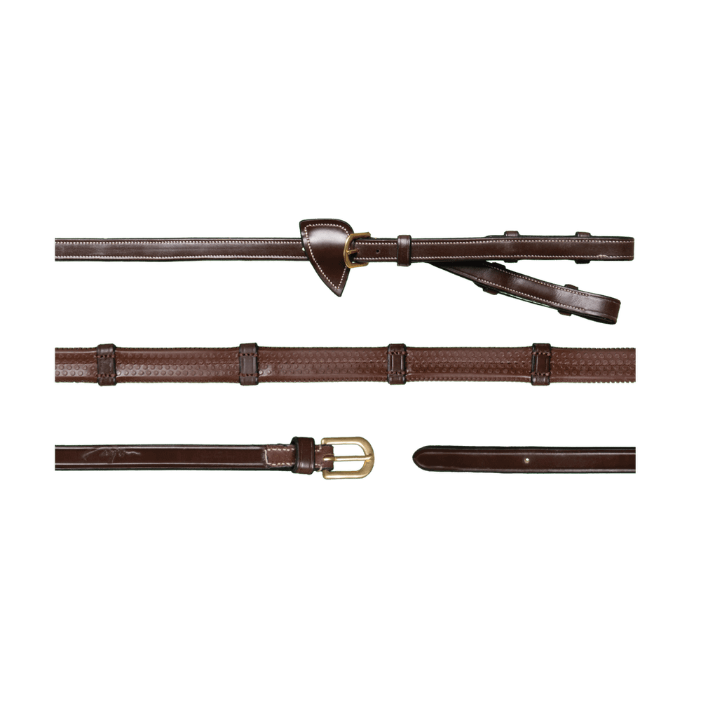 Schmale Converter Gummizügel mit 7 Lederstegen 1/2"" 13 mm