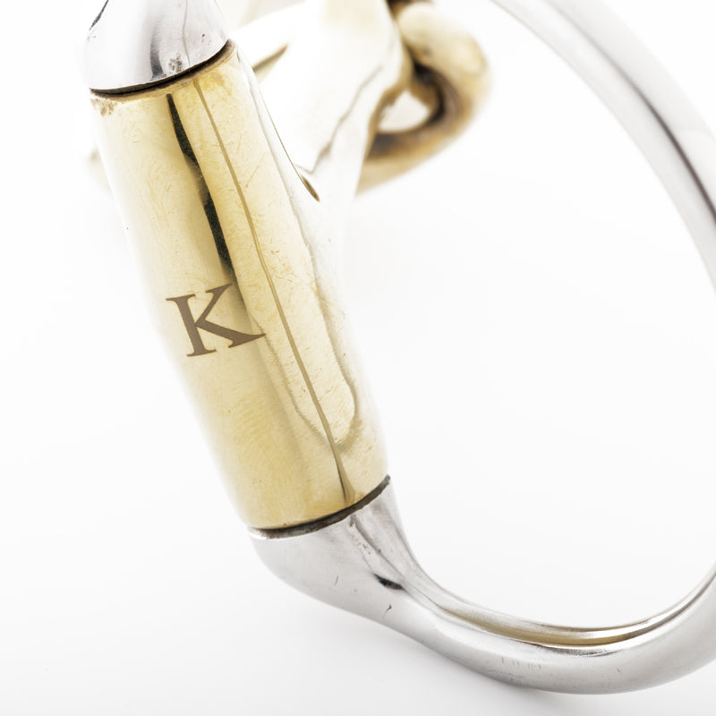 "KavalBit" Olivenkopfgebiss doppelt gebrochen 12 mm