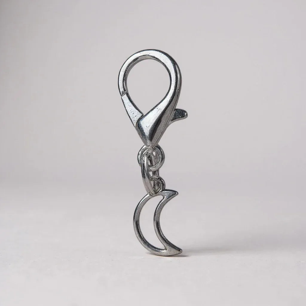 SILVER MOON Charm