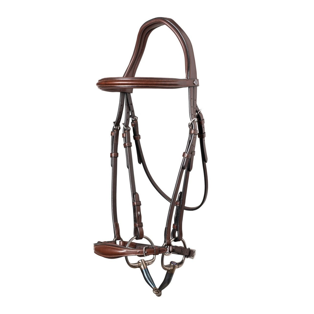 Trense Barcelona mit verstellbarem, hannoverschem Reithalfter