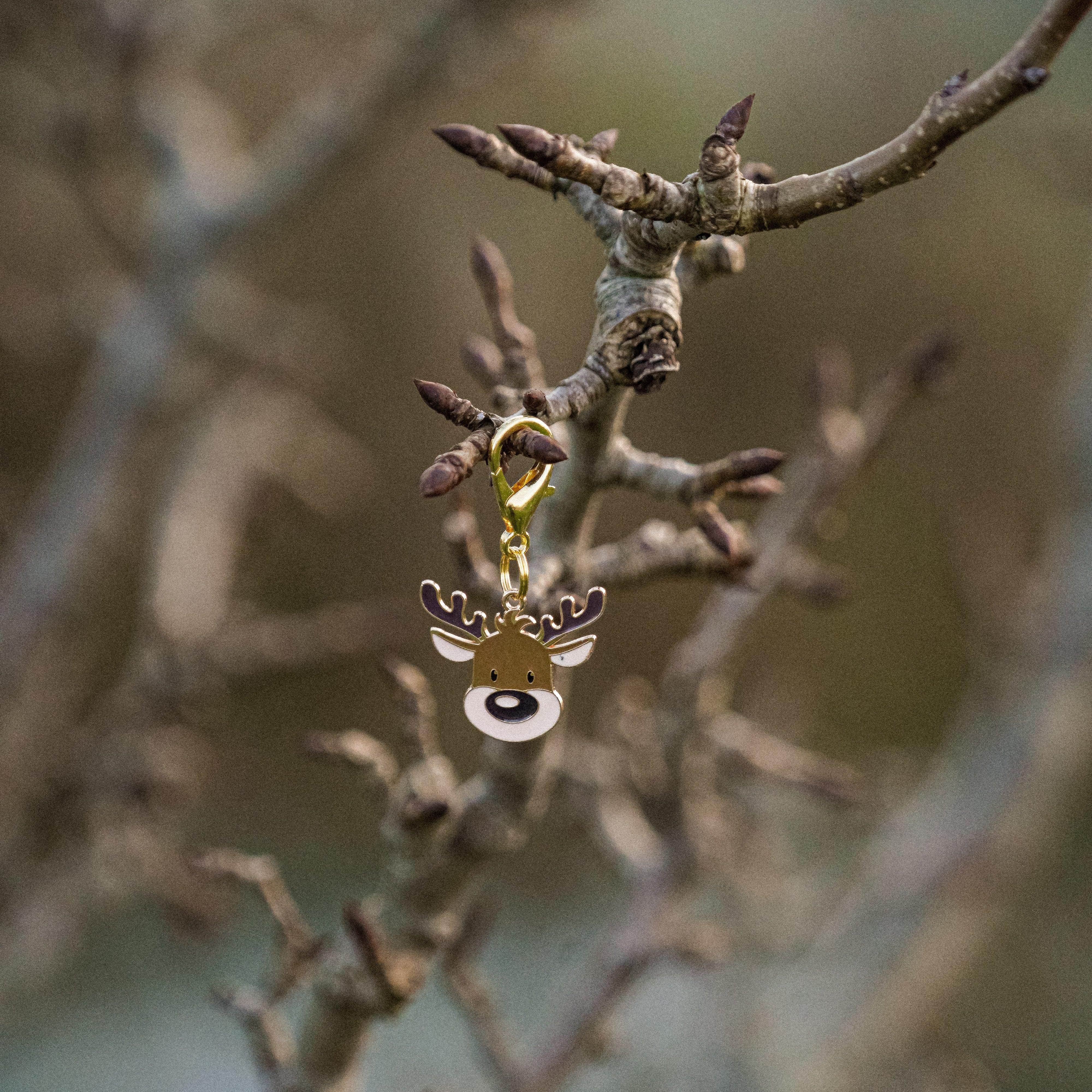 WINTER REINDEER Charm