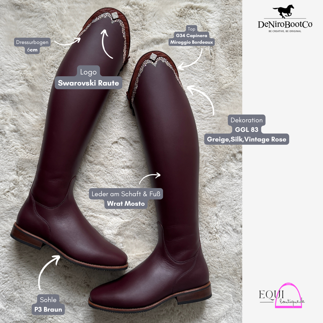 Bellini Reitstiefel Konfigurator