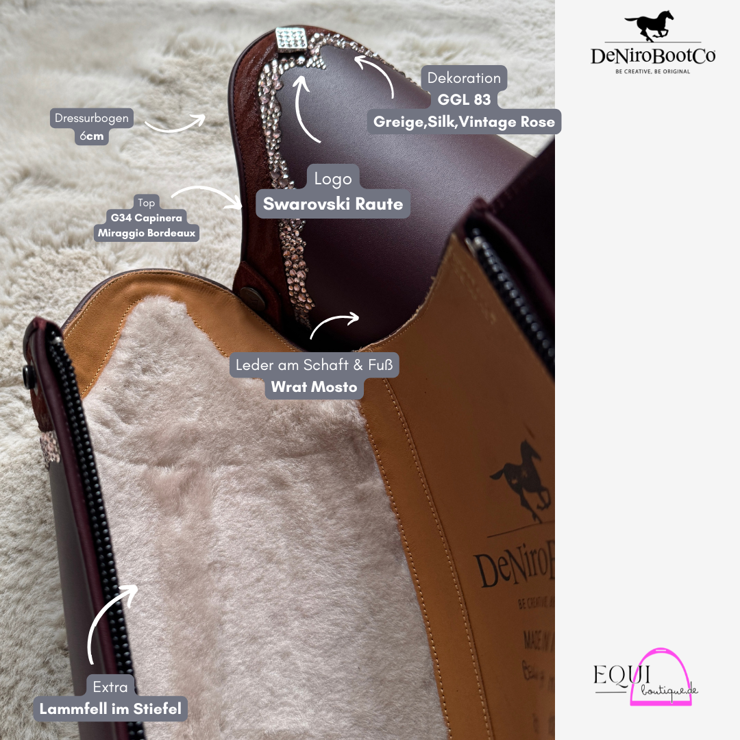 Bellini Reitstiefel Konfigurator