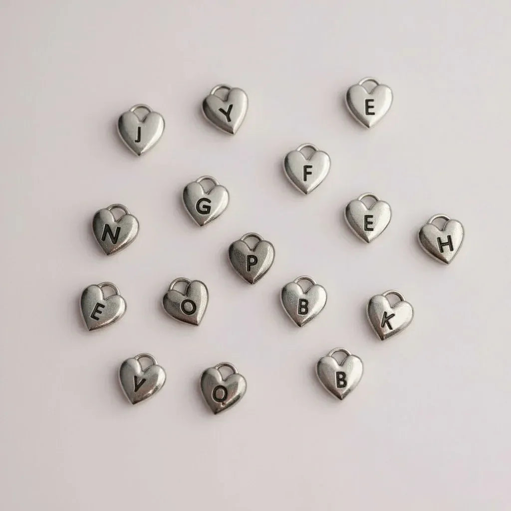 HEART BUCHSTABEN Charm