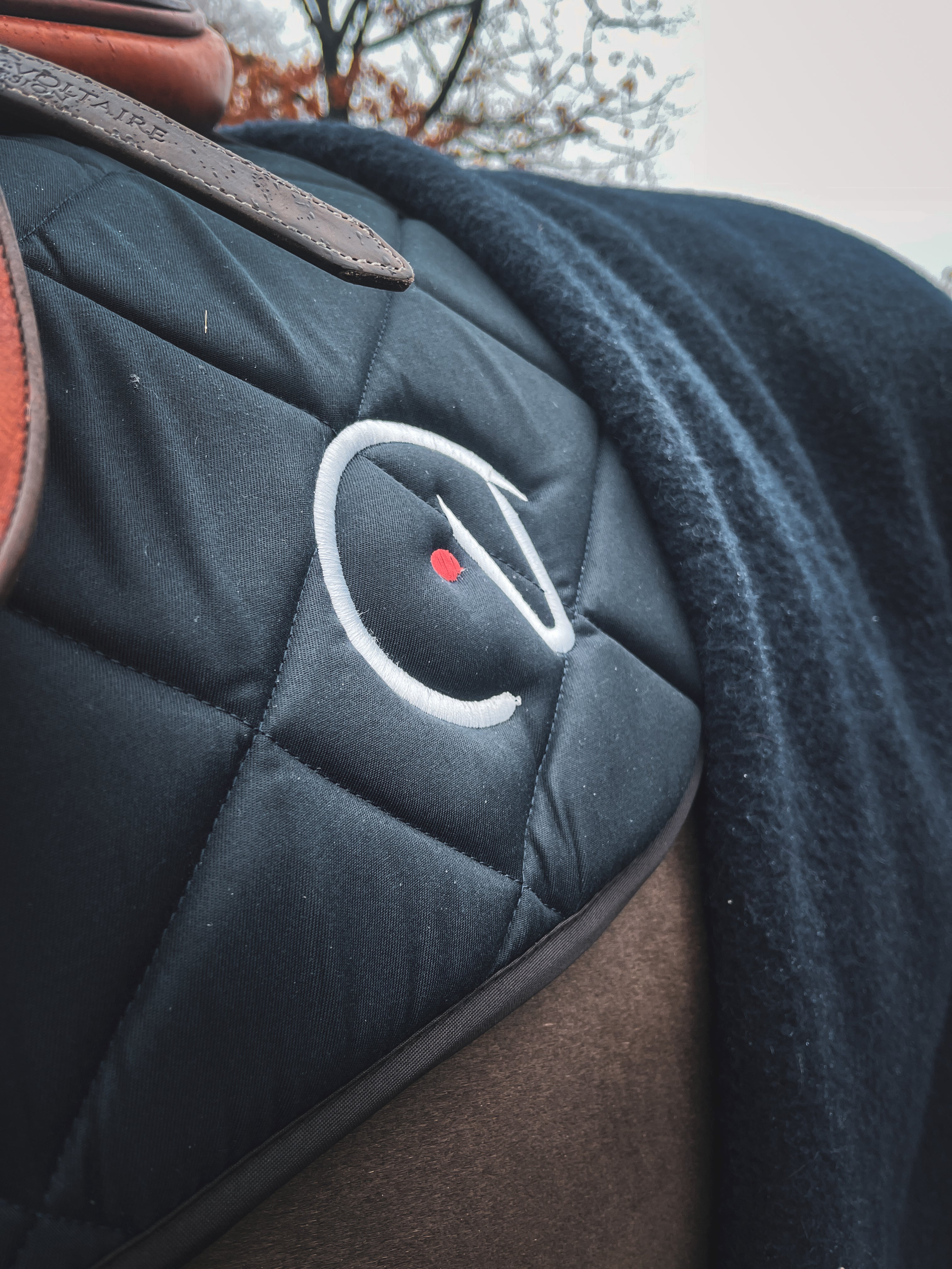 Springschabracke Diamond Blue