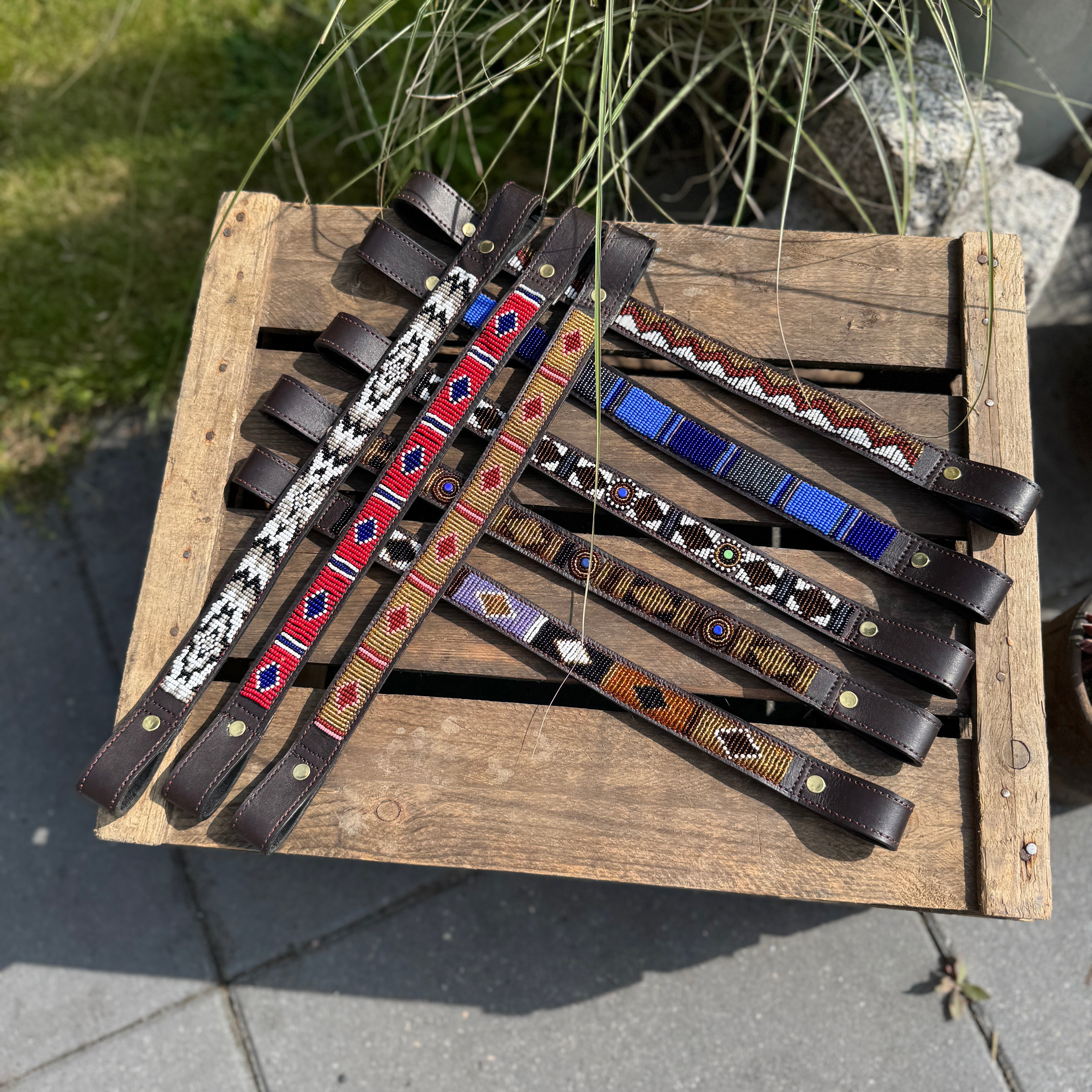 Stirnriemen Perlen Maasai Kollektion