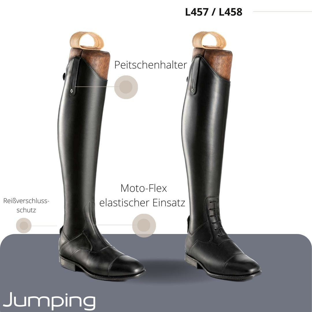 L458 / L457 Reitstiefel Konfigurator