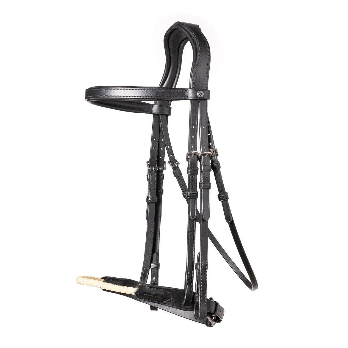 Trense St. Gallen mit Kordelreithalfter