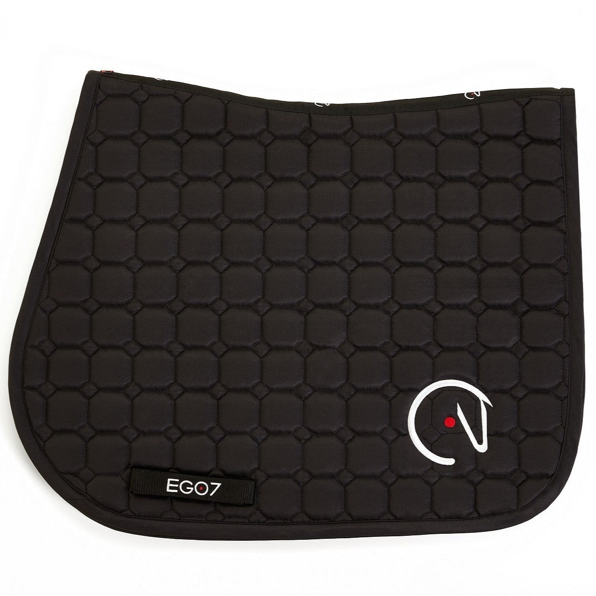 Springschabracke Honeycomb Horse Head black