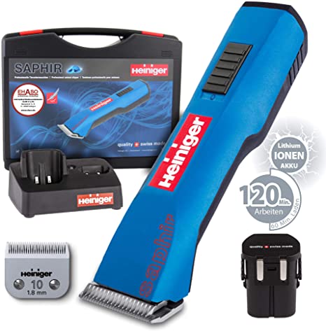 Akku-Schermaschine Saphir mit 2 Akkus