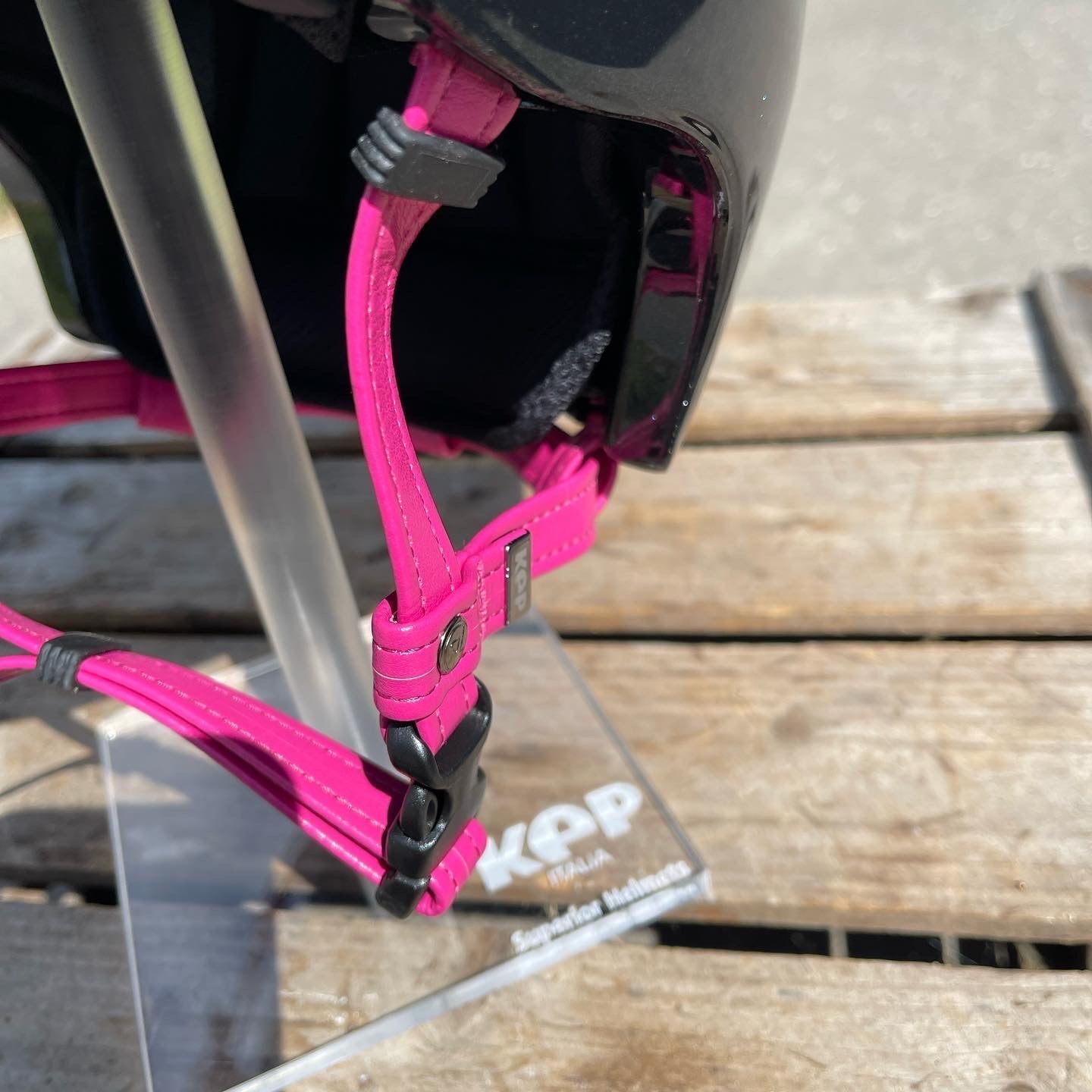 Cromo Textile Diamond Black Glitter Pink