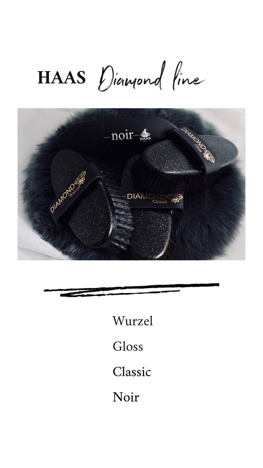 HAAS Bürste Diamond Gloss