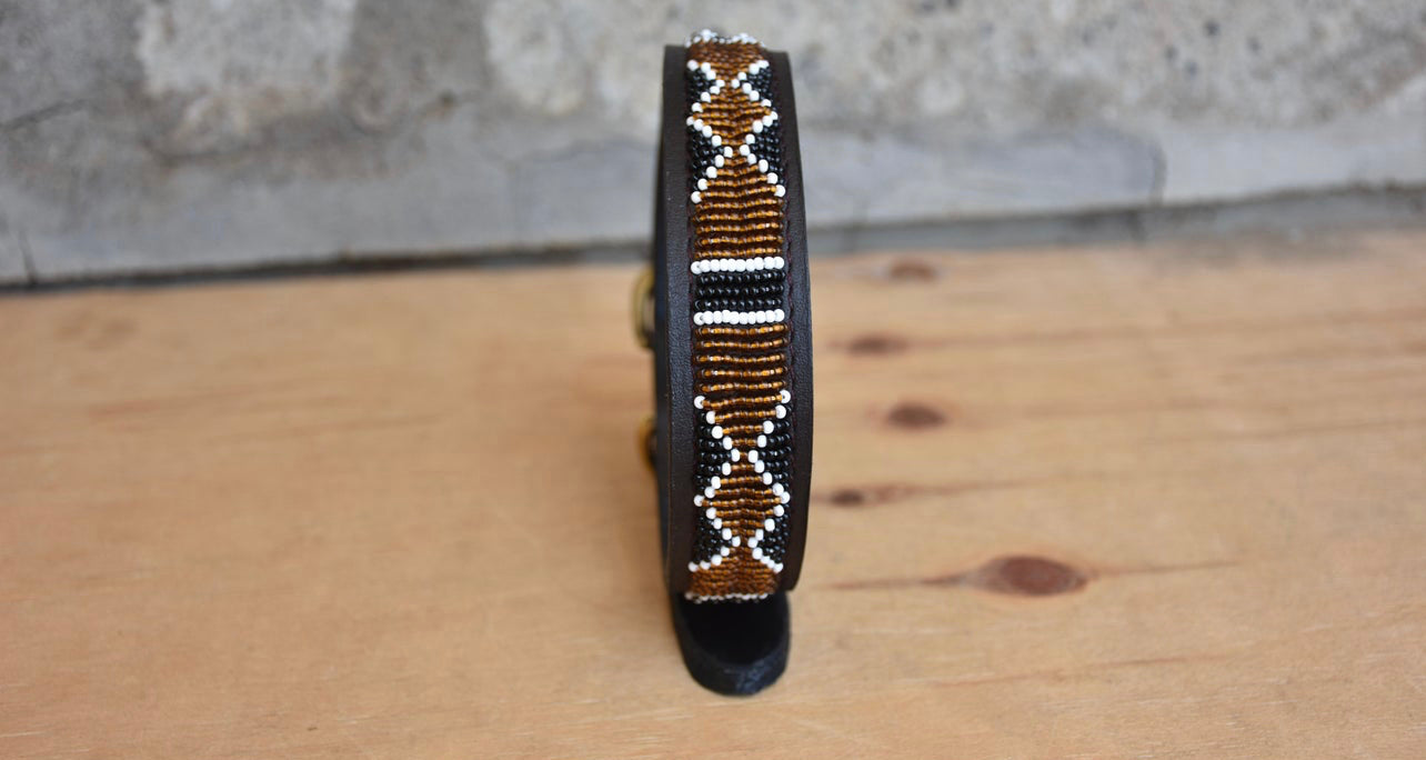Hundehalsband Perlen Maasai Kollektion alle Designs