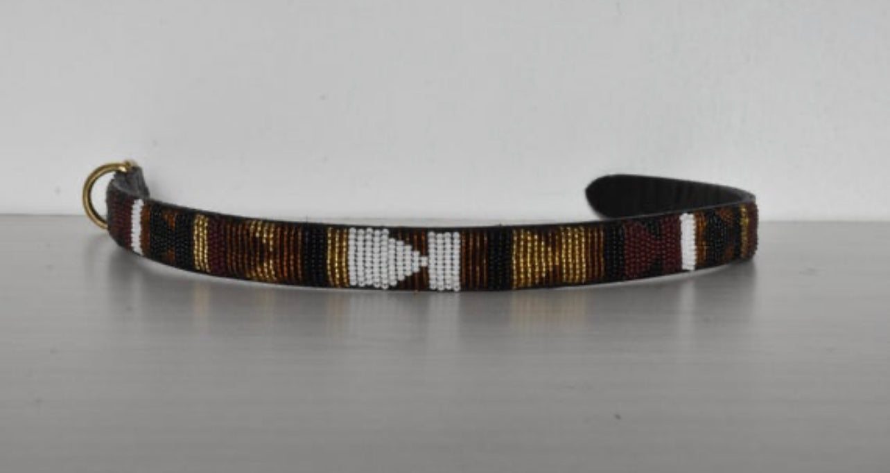 Hundehalsband Perlen Maasai Kollektion alle Designs