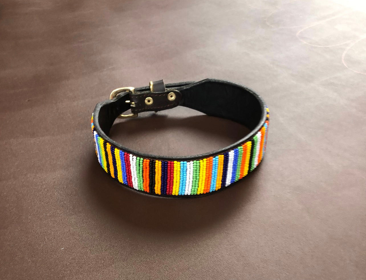 Hundehalsband Perlen Maasai Kollektion alle Designs