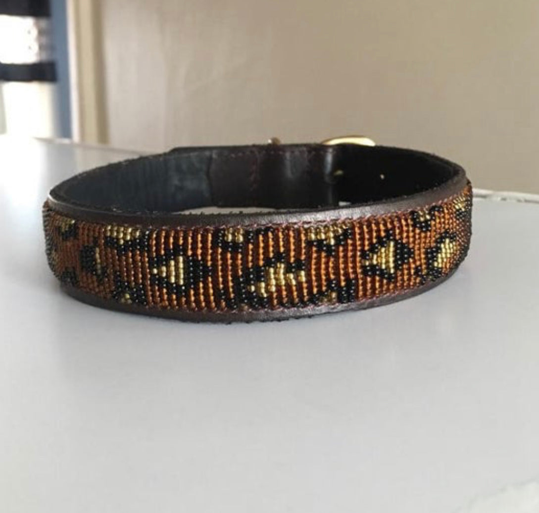 Hundehalsband Perlen Maasai Kollektion alle Designs