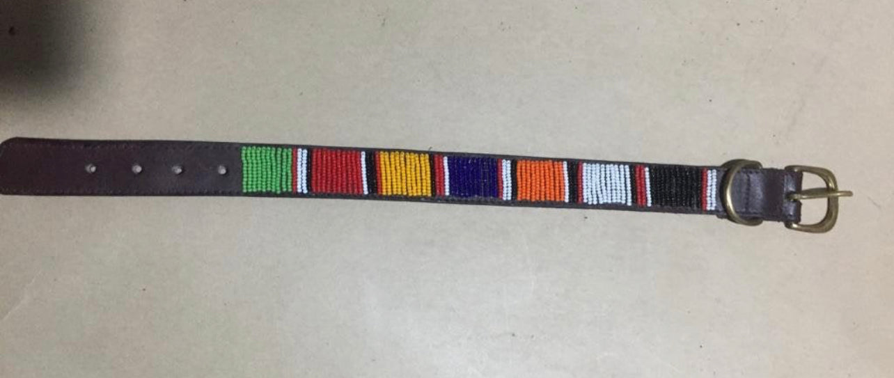 Hundehalsband Perlen Maasai Kollektion alle Designs