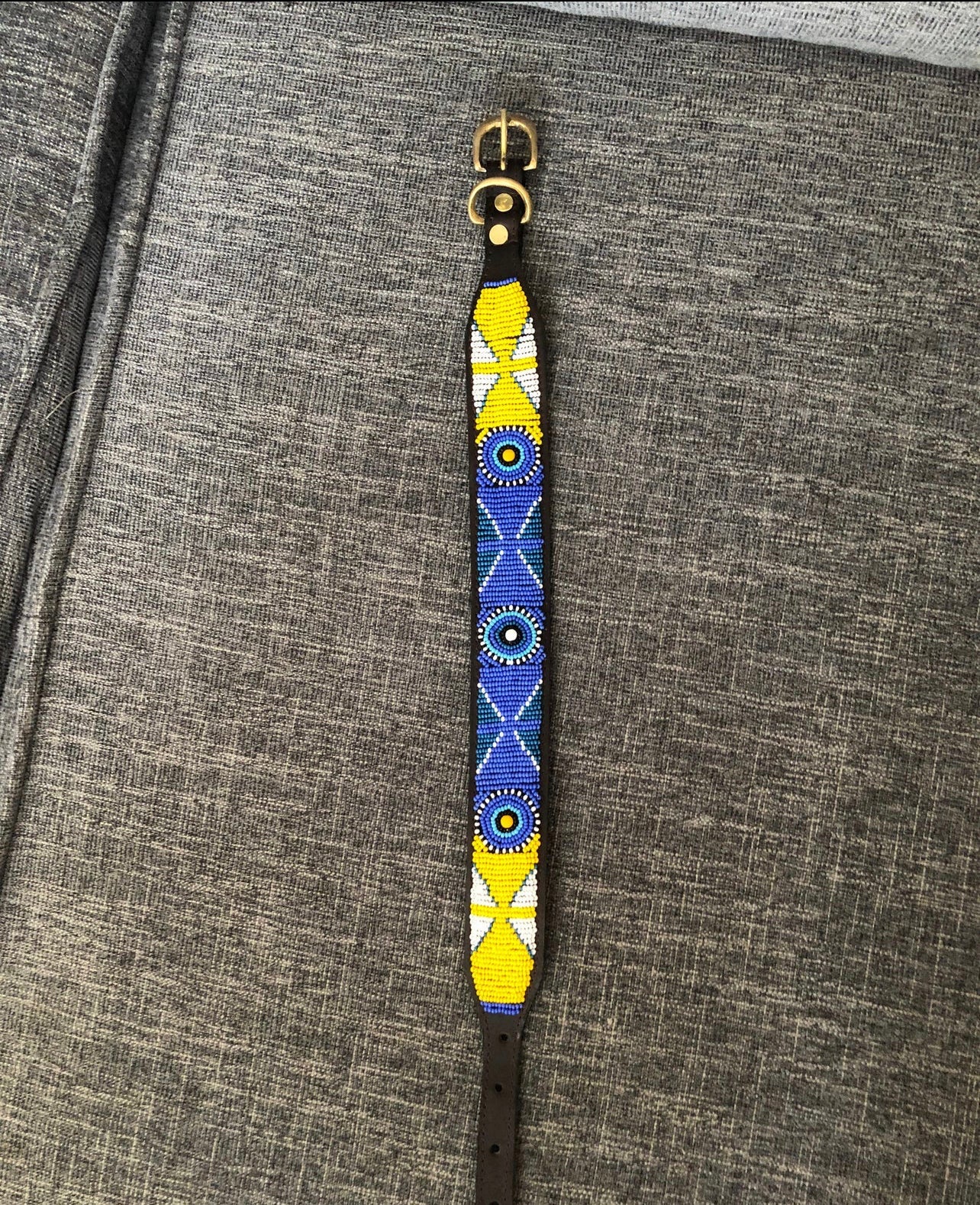 Hundehalsband Perlen Maasai Kollektion alle Designs