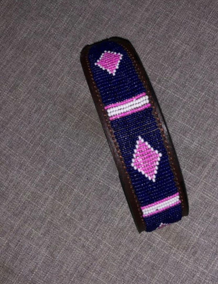 Hundehalsband Perlen Maasai Kollektion alle Designs