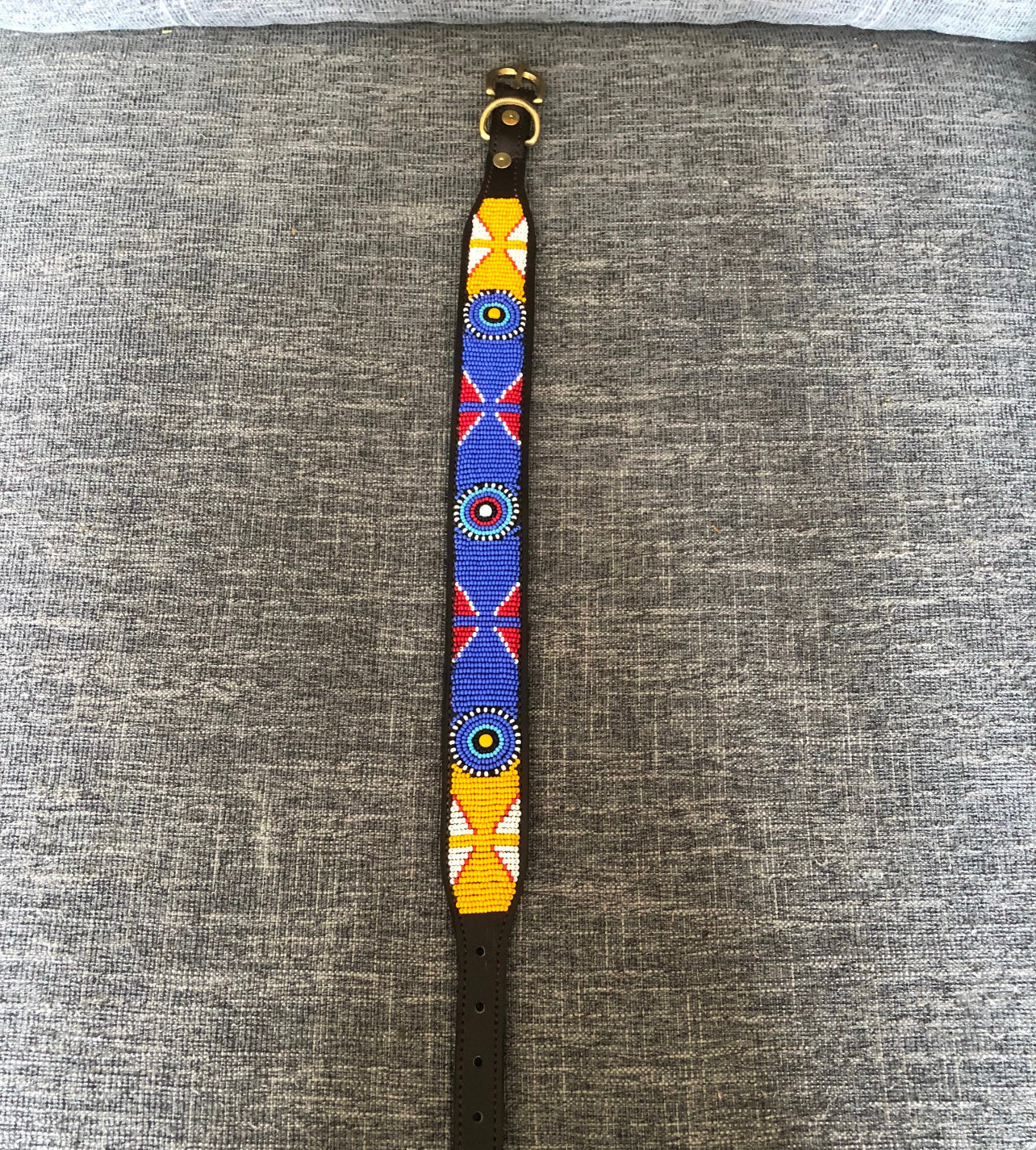 Hundehalsband Perlen Maasai Kollektion alle Designs