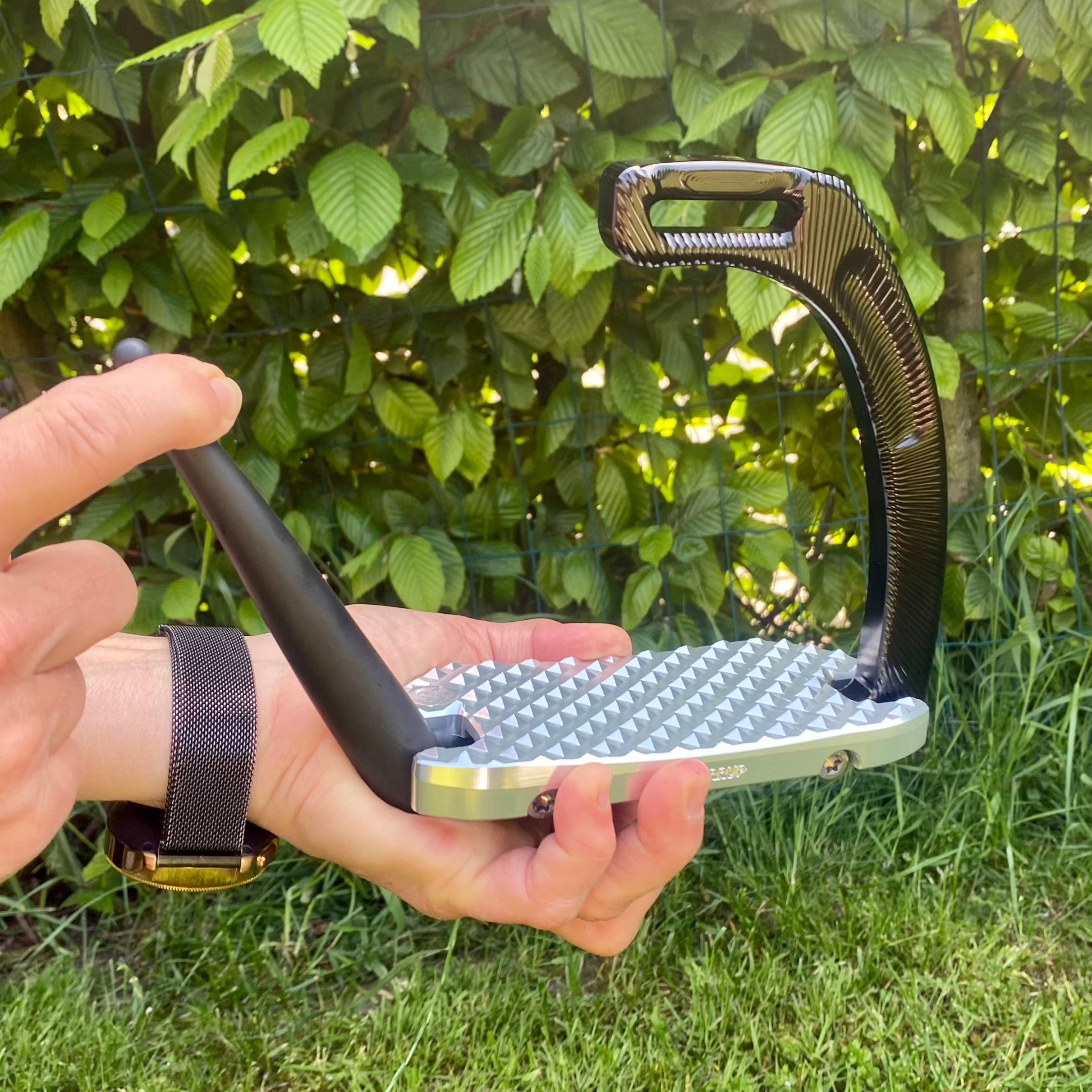 JS Air Sicherheitssteigbügel testen