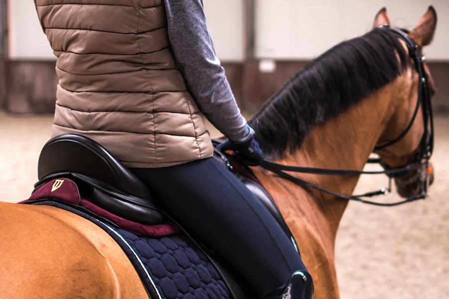 Sattelpad Dressur Slim 10mm