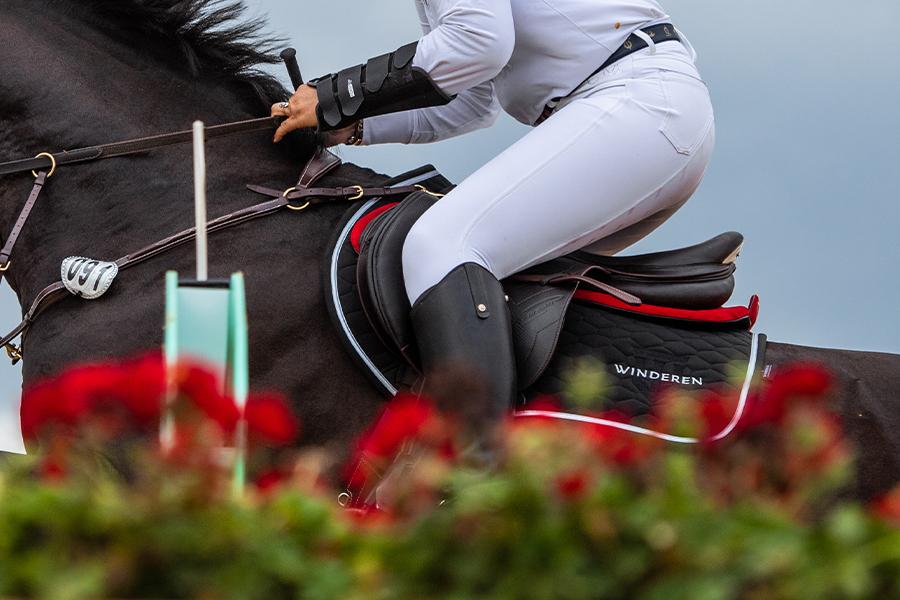 Sattelpad Springen Comfort 18mm