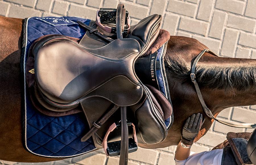 Sattelpad Springen Comfort 18mm