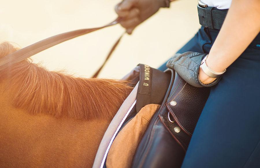 Sattelpad Springen Comfort 18mm