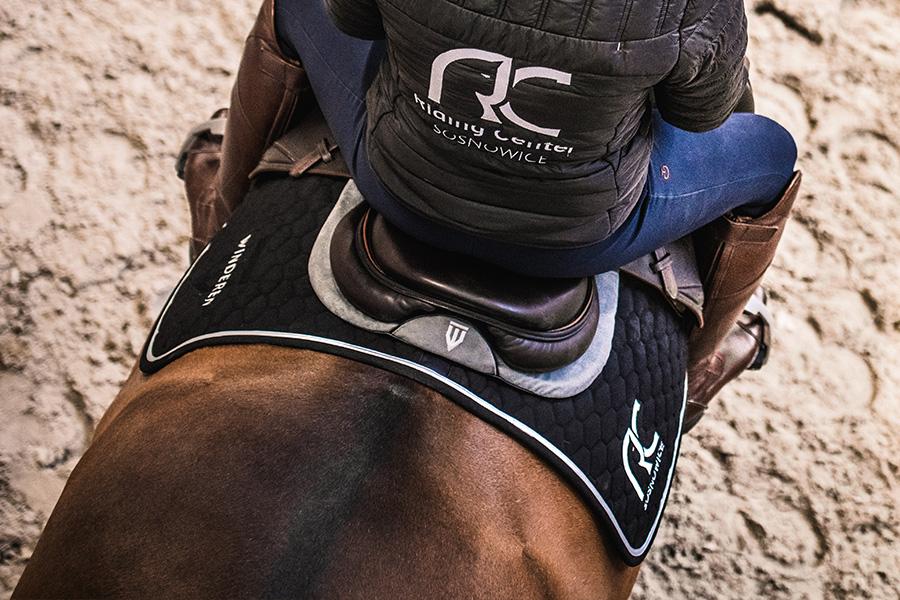 Sattelpad Springen Slim 10mm