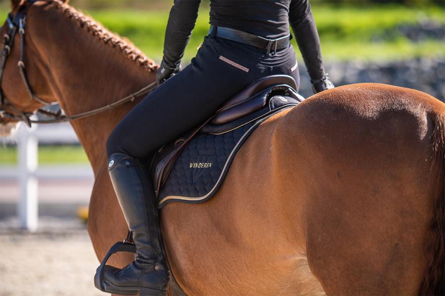 Sattelpad Springen Slim 10mm