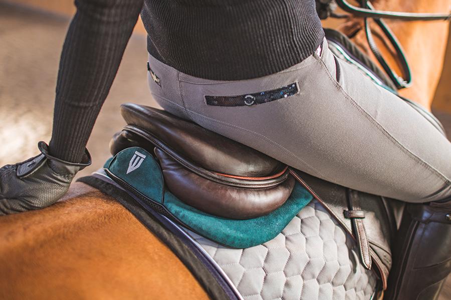 Sattelpad Springen Slim 10mm