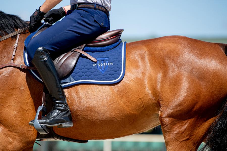 Sattelpad Springen Slim 10mm