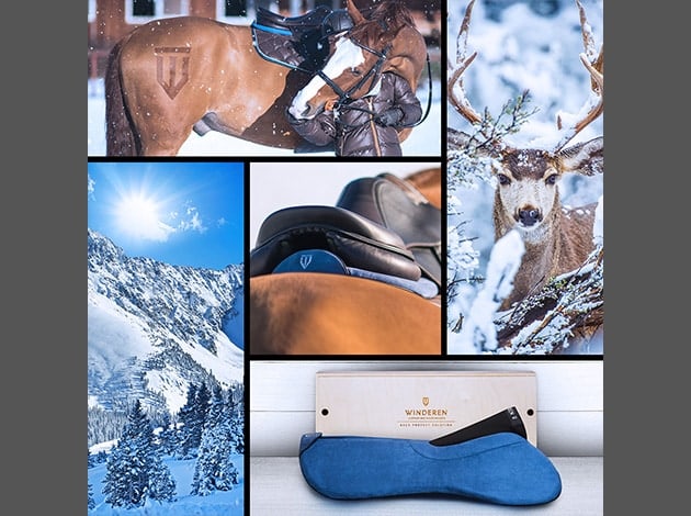 Sattelpad Springen Slim 10mm