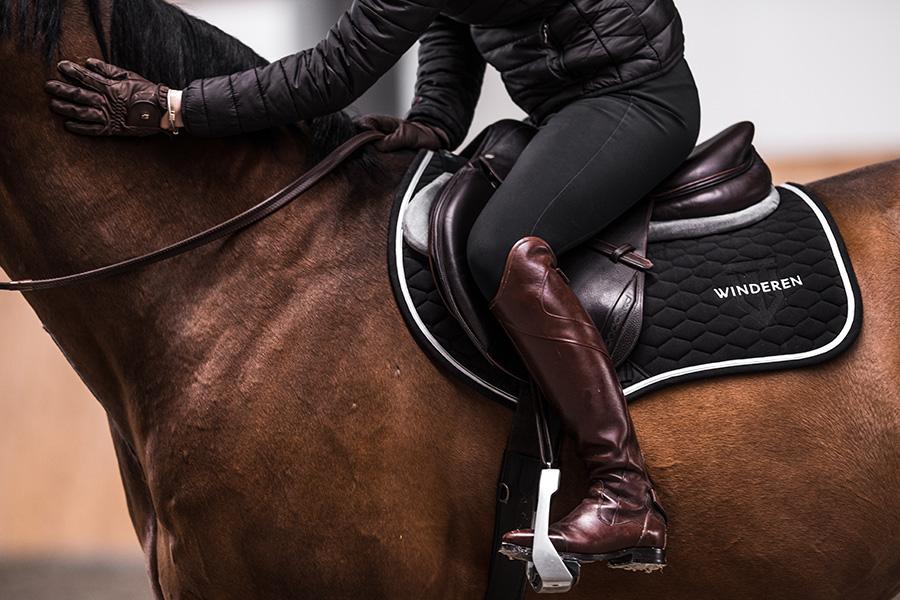 Sattelpad Springen Slim 10mm