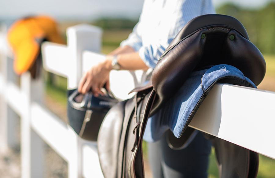 Sattelpad Springen Slim 10mm