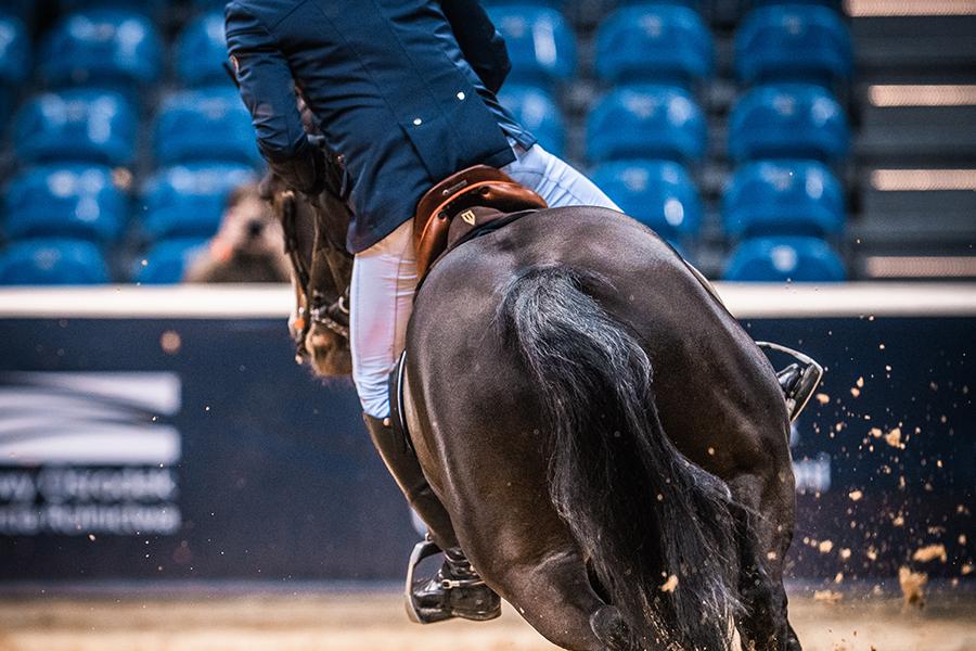 Sattelpad Springen Slim 10mm