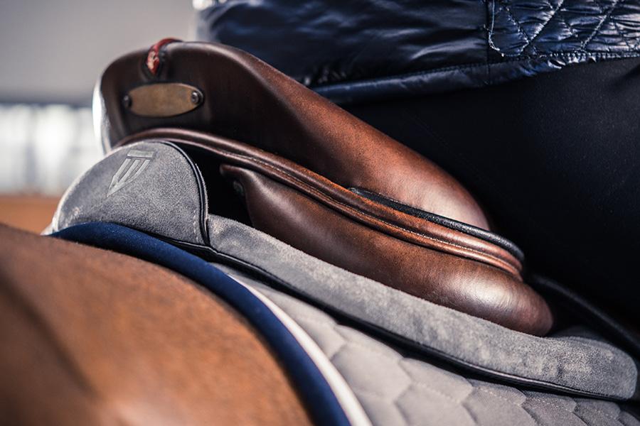 Sattelpad Springen Slim 10mm