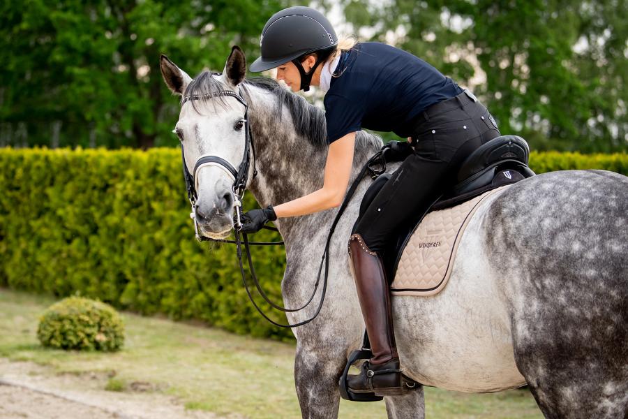 Sattelpad Springen Slim 10mm