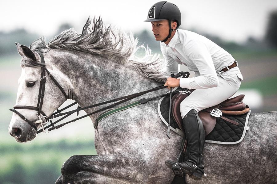 Sattelpad Springen Slim 10mm